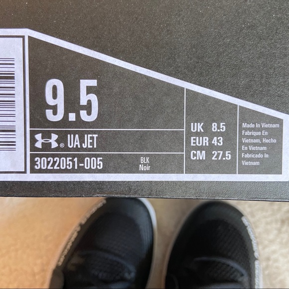 Men’s 9.5 NIB Under Armour Jet Basketball Shoe - Picture 8 of 8